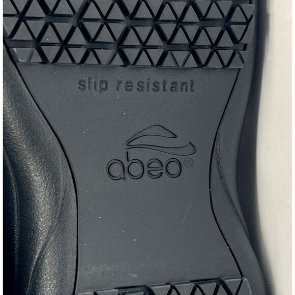 ABEO Gale Mary Jane Shoe Black Leather Orthotic Slip Resistant Sz 7.5 NWOB - Picture 10 of 14